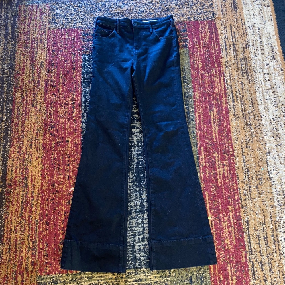 Pilcro size 28 Superscript pants jeans black